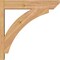 Ekena Millwork Thorton Slat Smooth Outlooker, Western Red Cedar, 5 1/2"W x 24"D x 24"H OUT06X24X24THR06SWR - alternate 3